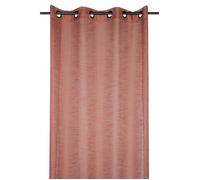 Douceur d'Intérieur Voile Modèle Ontario 135 x 260 cm 100% polyester Terracotta