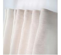 Stof - Voile - Modèle Madrid - Naturel - 140x260 cm - 100% Polyester