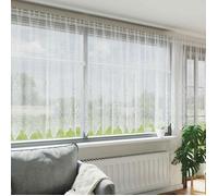 Vidaxl Rideau En Dentelle Blanc 900 X 140 Cm Polyester