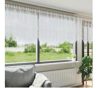 Voilage - VIDAXL - Dentelle - Blanc - 900 x 100 cm - Polyester translucide