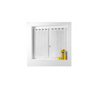 Voilages - DOUCEUR D'INTERIEUR - Linahe - 90 x 160 cm - Blanc - Polyester 100%