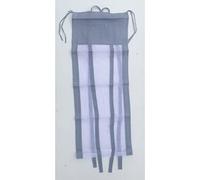 Voilages - FANNY & CELINE - Lot de 2 - 60x160cm - Tissu imprimé - Lavable en machine à 30°