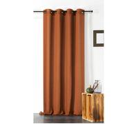 Voilages Linder VOILAGE MELISSE Marron 140x240 cm