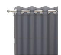 Voilages - Voilage à oeillets - 135 x 180 cm - Alix - Bleu marine