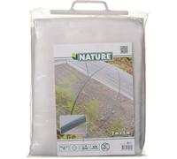 Voile anti-insecte - NATURE - 2 x 10 m - 1,8 x 1,8 mm - 38g/m² - Blanc