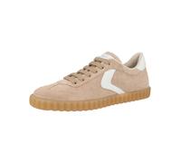 Voile blanche Baskets basses 'Ines' beige / blanc, Taille 38