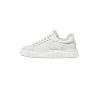 VOILE BLANCHE Baskets en Cuir et synthétique, Blanc crème- 38