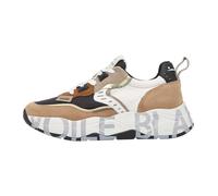Voile Blanche - Baskets en suède et tissu Club105. - Femme - Chaussures - Multicolore - Taille: 38 EU
