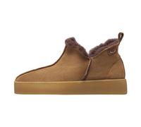 Voile Blanche - Bottes Persy en Cuir et Laine - Femme - Chaussures - Brun - Taille: 41 EU