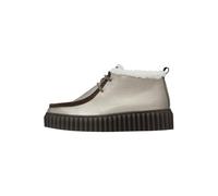 VOILE BLANCHE Bottines en cuir et synthétique, Platine- 38