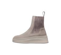 VOILE BLANCHE Bottines en cuir et tissu