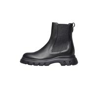 VOILE BLANCHE Bottines en cuir, Noir- 37