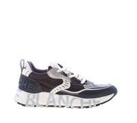 Voile Blanche chaussures homme sneaker Club01 daim tissu bleu effet délavé