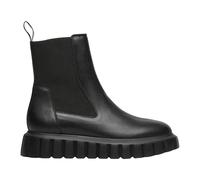 Voile Blanche, Femme, Chaussures, Noir, Taille: 36 EU Bottes Chelsea en Cuir Noir