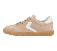 Voile Blanche INES Sneaker Low Femme Chaussure De Sport En Cuir Gris
