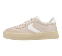 Voile Blanche MIND 02 Sneakers Basses Rose Femme Cuir Suède Nappa