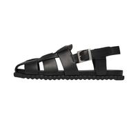Voile Blanche - Sandales Plates - Femme - Chaussures - Noir - Taille: 40 EU