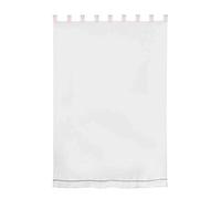 Voile Blanches/Rideau à pattes (Chambres Lilly)