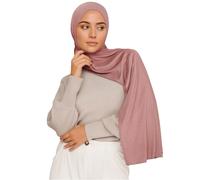 Voile Chic Hijab Sphinx Écharpe en jersey de qualité supérieure, vieux rose, taille unique
