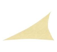 Voile d ombrage 160 g m² Beige 3x4x5 m PEHD
