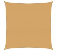 Voile d ombrage 160 g m² carré sable 4,5x4,5 m PEHD