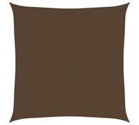 Voile d ombrage 160 g m² Marron 6x6 m PEHD