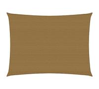 vidaXL Voile d'ombrage 160 g/m² en HDPE 2,5x4 m Taupe