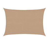 Voile d ombrage 160 g m² Taupe 4x6 m PEHD