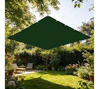 Voile D’Ombrage 2.6 x 3.4 m UV Résistant Imperméable Toile Ombrage Multi Couleur Taille Toiles pour Patio Jardin Terrasse Extérieur Balcon, Vert Foncé