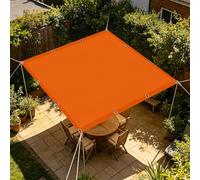 Voile D’Ombrage 80 x 280 cm Plusieurs Tailles et Coloris Store de Patio Respirant pour Patio Balcon Jardin Terrasse Extérieur, Orange