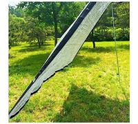 Voile d Ombrage pour Serre en Verre, Filet de Protection Solaire 85% Anti-UV Voile Ombrage Ajourée, Toile Ombrage Pergola avec Oeillets Extérieur, pour Couverture Végétale, Jardin, Voitures, Chenil (