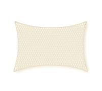 Voile d’ombrage rectangulaire macramé polylin Ecru 4x2.6 m