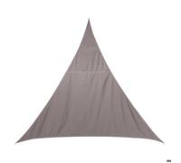 Voile d'ombrage Triangulaire (L5m) Curacao Taupe