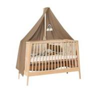 Voile de lit bébé Linea/Luna Mocca