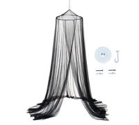 Voile de lit Décoration de chambre élégante en forme de dôme | Rideaux de lit à baldaquin Queen taille souple Pour tailles petites, grandes et twin, filles, femmes, maison, plafond,