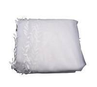 Voile de mariée élégant avec peigne, voile de mariée réglable en dentelle drapée, voile cathédrale, robes de mariée, accessoires de mariée éternels, essentiels de cérémonie luxueux(WHITE_300cm)