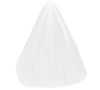 - Voile de mariée - Long - Beige - Avec peigne - 8 - Élégant - Accessoire de mariage pour femme, Beige, 5