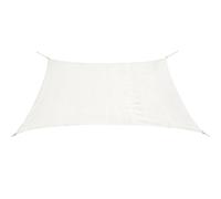 Voile De Parasol Pehd Carré 2 X 2 M Blanc Multicolore