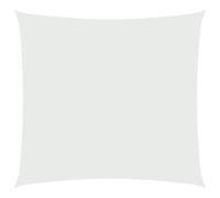 Voile De Parasol Tissu Oxford Carré 7x7 M Blanc