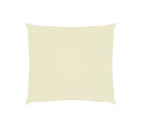 Voile de parasol Tissu Oxford rectangulaire 2,5x3,5 m Crème