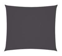 vidaXL Voile de Parasol Voile d'Ombrage Ecran Solaire de Jardin Store de Patio Terrasse Balcon Extérieur Tissu Oxford Rectangulaire 2x2,5 m Anthracite