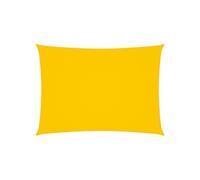 Vidaxl Voile De Parasol Tissu Oxford Rectangulaire 2x4,5 M Jaune Jaune