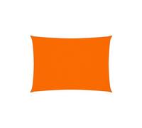 Voile de parasol Tissu Oxford rectangulaire 2x4,5 m Orange