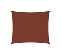 vidaXL Voile de parasol tissu oxford rectangulaire 3,5x5 m terre cuite G