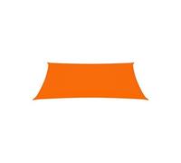 vidaXL Voile de parasol Tissu Oxford rectangulaire 4x6 m Orange Orange G