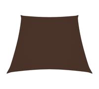 Voile de Parasol Tissu Oxford Trapèze 3/5x4 m Blanc Ombrage Store vidaXL