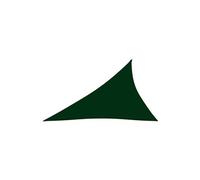 Voile de parasol Tissu Oxford triangulaire 3x4x5 m Vert foncé