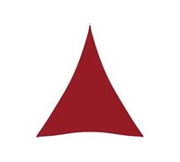 Voile de parasol Tissu Oxford triangulaire 4x5x5 m Rouge
