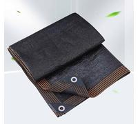 Voile de Protection Solaire, Petite Toile d'ombrage, Toile Noire 3 x 3 Voile d'ombrage, Filet d'ombrage Extérieur Filet d'ombrage pour Plantes, Serres, Patios, Noir-3 x 5 m