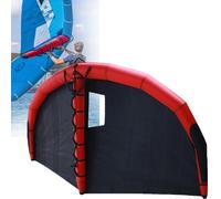 Voile de surf portable, aile gonflable, planche à voile autoportante, cerf-volant de kitesurf, pour le surf et les sports nautiques, sac à dos, 6㎡